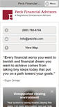 Mobile Screenshot of peckfa.com